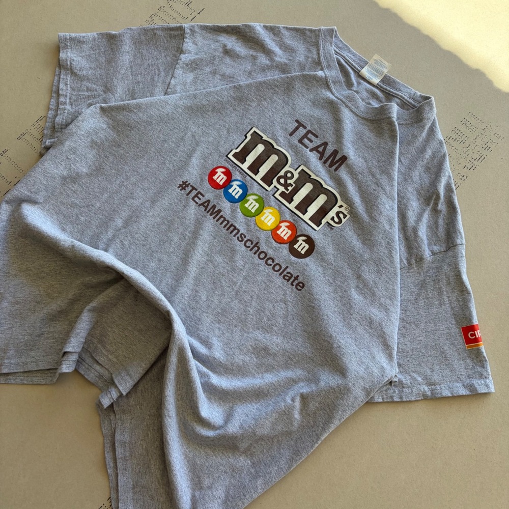 Y2K M&M's Team Chocolate T-shirt